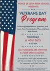 Veteran's Day Program